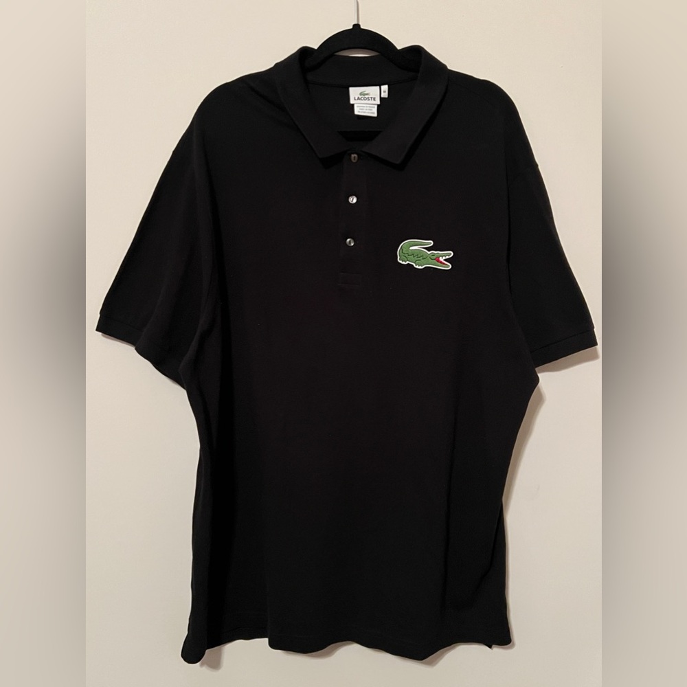 Lacoste Men's Black Polo Shirt